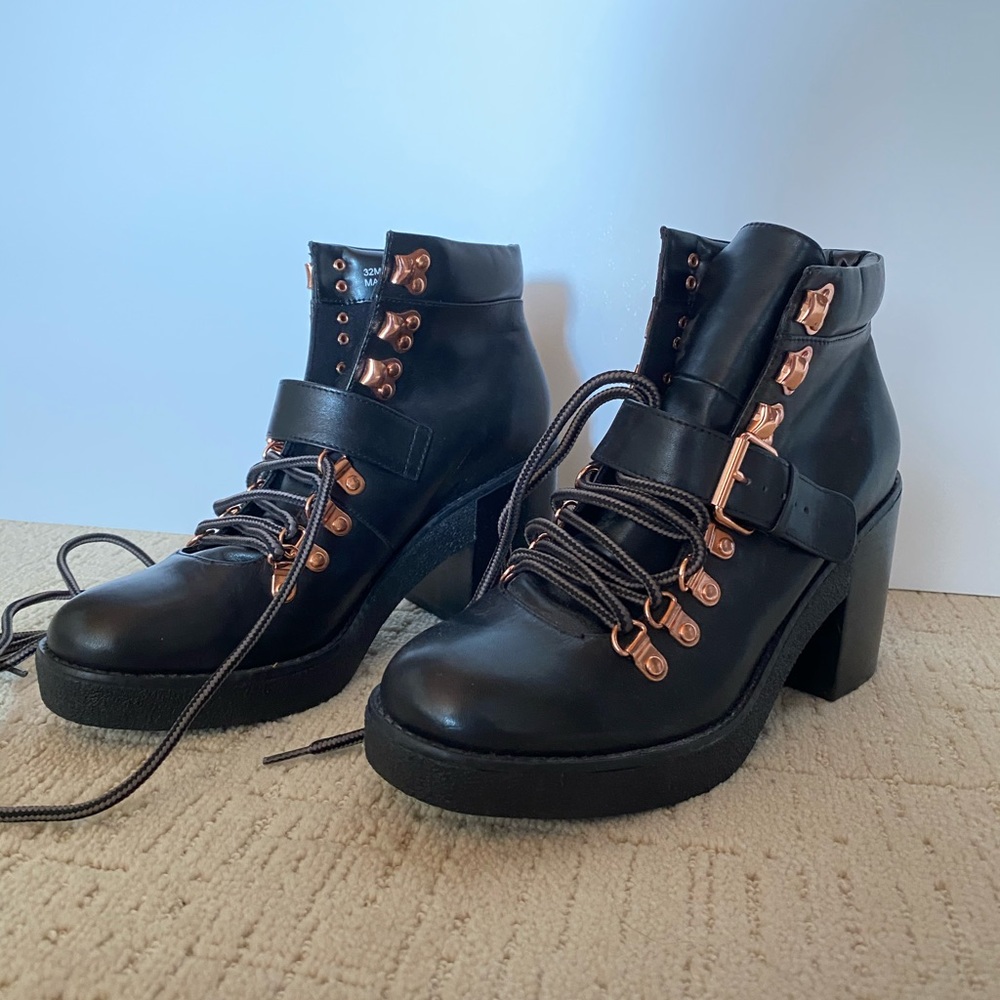 topshop heeled booties